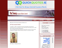 Tablet Screenshot of pattreacy.ie